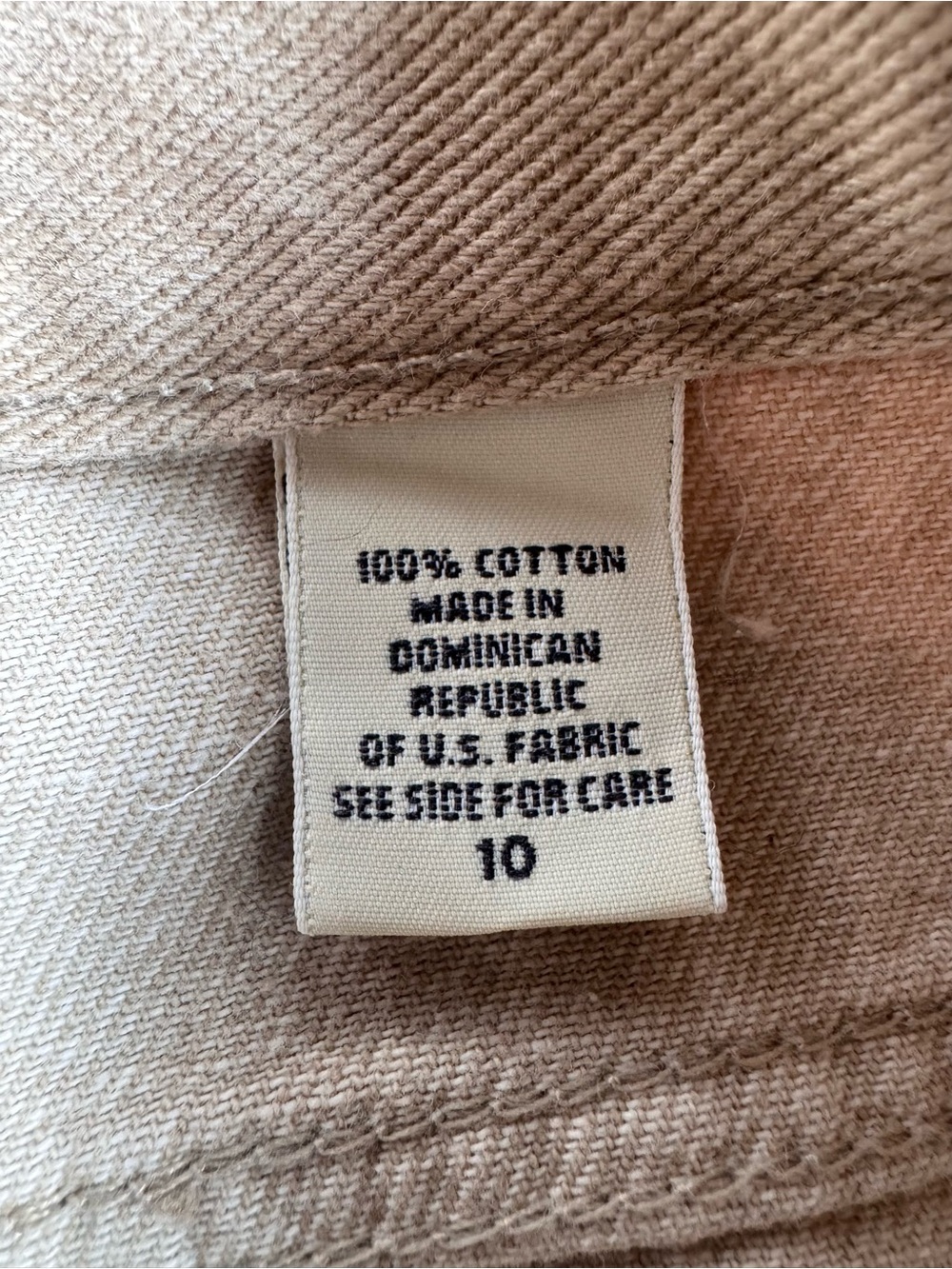 Eddie Bauer Tan Denim Long Skirt - Picture 9 of 12
